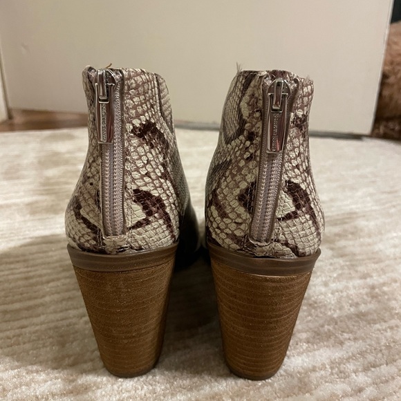 Vince Camuto Snake Ankle Booties - Picture 6 of 7